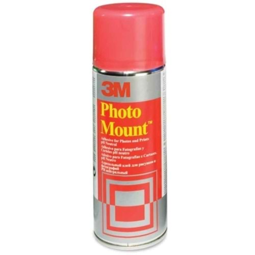 3M Sprey Yapıştırıcı Photo Mount 400 ML PL9479