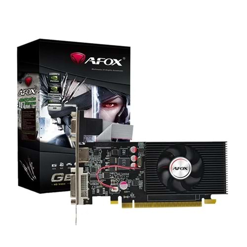 Afox Geforce GT730 2gb Ddr3 128bit AF730-2048D3L6 DVI HDMI VGA LP Single Fan Retail Pack Ekran Kartı