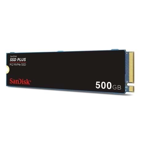SanDisk 500GB SSD PLUS 2400MB-1500MB-s M.2 PCIe Gen 3.0 NVMe SSD SDSSDA3N-500G-G26
