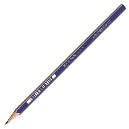 Faber-Castell Kurşun Kalem Dereceli 5B (1221) 5165 112505 (1 Adet)