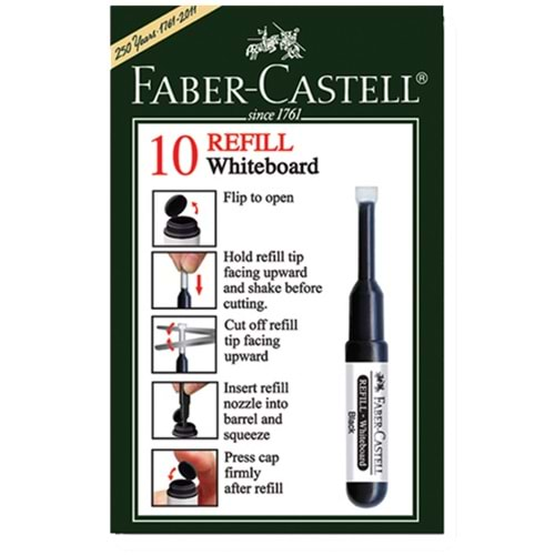 Faber-Castell Tahta Kalem Mürekkebi W20 Siyah 25 43 99