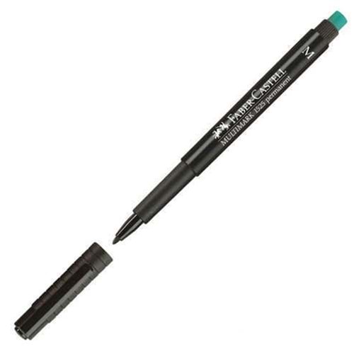 Faber-Castell Asetat Kalemi Permanent M Seri Siyah 15 25 99 (1 Adet)