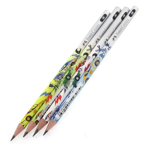 Faber-Castell Kurşun Kalem Arabalar 2B 5244 000058 (1 Adet)