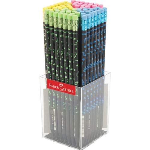 Faber-Castell Kurşun Kalem 1192 Party Desenli (1 Adet)