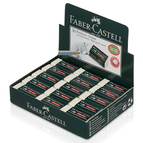 Faber-Castell Öğrenci Silgisi Beyaz (7085-30) 18 85 38 (1 Adet)