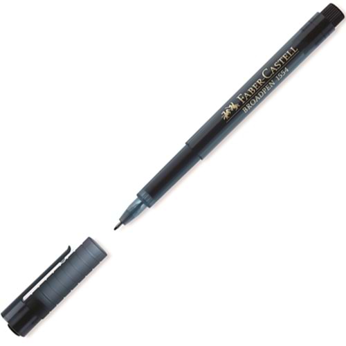 Faber-Castell Broadpen 1554 Siyah (1 Adet)