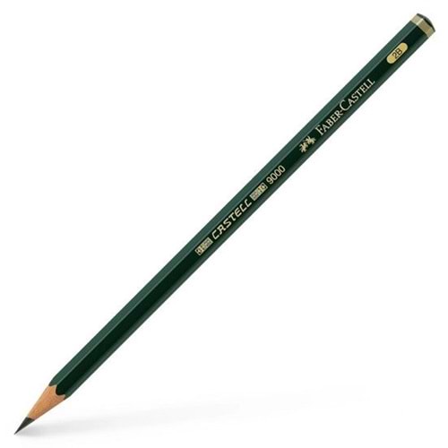 Faber-Castell Kurşun Kalem Dereceli 2B 9000 (1 Adet)