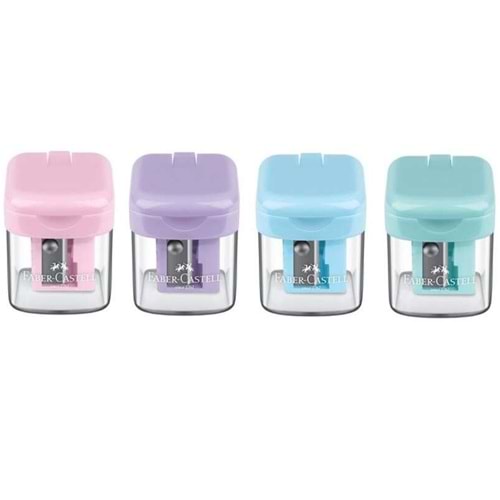 Faber-Castell Minibox Kalemtıraş Pastel Tr Artw 24x 5140381926000 (1 Adet)