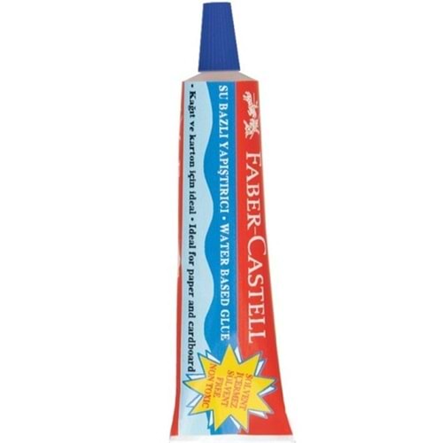 Faber-Castell Sıvı Yapıştırıcı Su Bazlı 19 GR 5088 179647 (1 Adet)