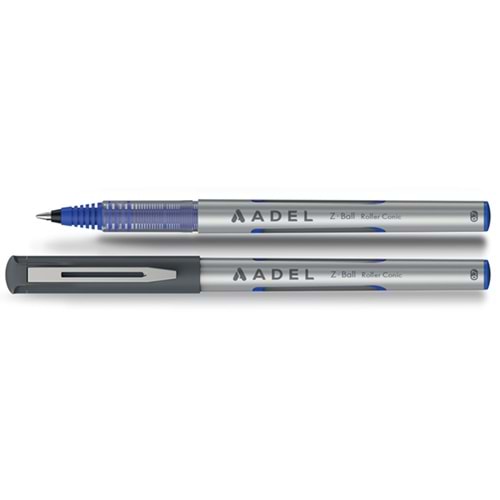 Adel Roller Kalem Z-Ball Konik Mavi (1 Adet)
