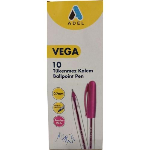 Adel Tükenmez Kalem Vega Pembe (1 Adet)