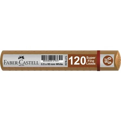 Faber-Castell Min GRIP 0.5 2B 60 MM 120 Li Altın 5090 127680 (1 Adet)