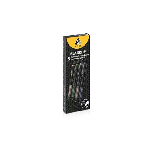 Adel Versatil Kalem BL Duo Siyah-Gri 0.7 MM (1 Adet)