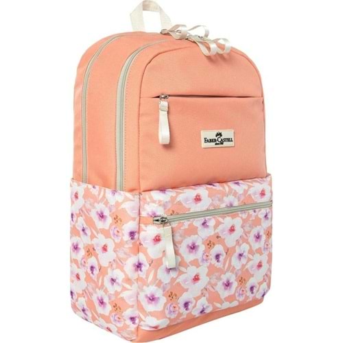 Faber-Castell Flower Sırt Çantası Turuncu