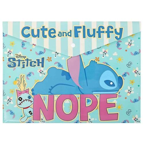 Dısney Stitch Nope ÇıtÇıt Dosya (1 Adet)