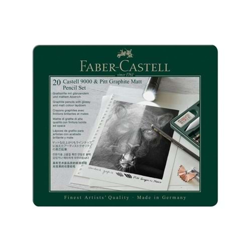 Faber-Castell Dereceli Kalem Pitt Graphite Matt Set 20X 5165115224000