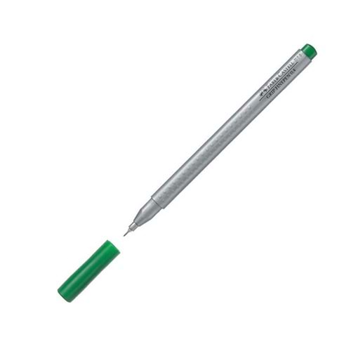 Faber-Castell Grip Finepen 0,4 mm Yeşil (1 Adet)