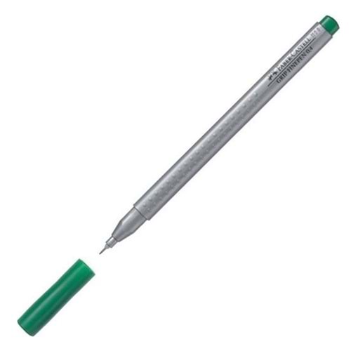 Faber-Castell Grip Finepen 0,4 Mm Zümrüt Yeşili 151663 (1 Adet)