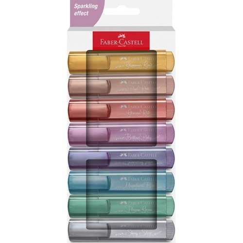 Faber-Castell Fosforlu K 46, Metalik 8x 2024 5030254678