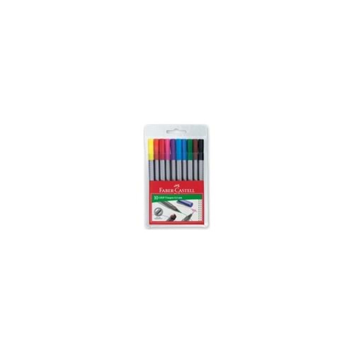 Faber-Castell Grip Finepen 0,4 Mm 10 lu 151610