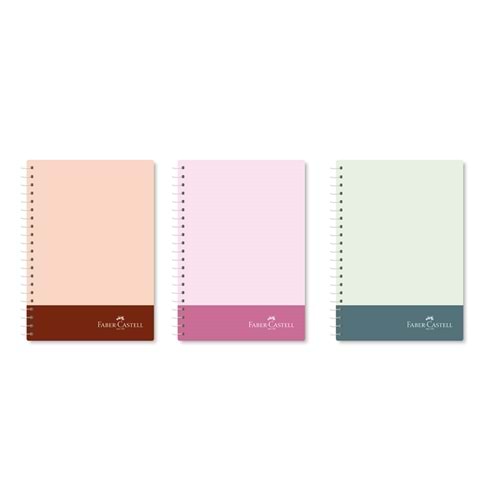 Faber-Castell Defter Pp Bicolor Defter 80 Y Çiz 5075000521000