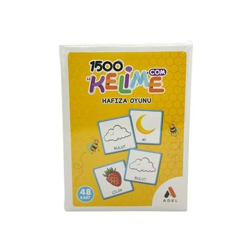 Adel 1.500 Kelime- Hafıza Oyunu 48’Li 2013000575000