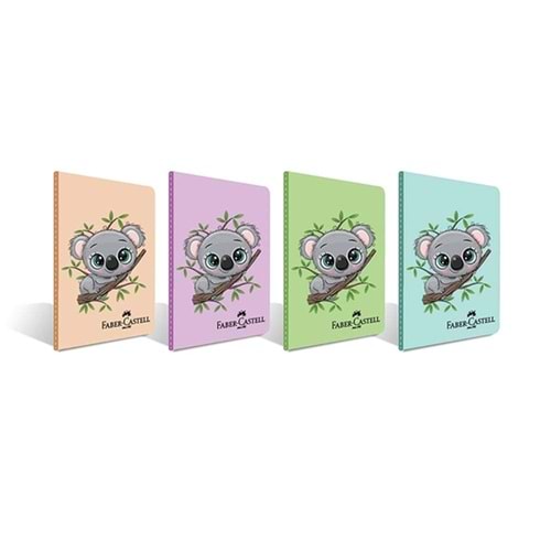 Faber-Castell Defter Pp Kpk Koala Dkş 100 Yp Kareli 5075000407000