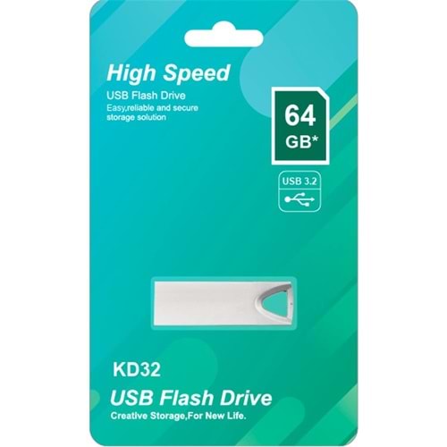 Elba 64GB Metal 3.2 USB Flash Bellek