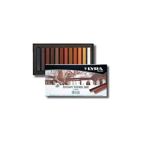 Lyra Toz Pastel Polycrayons 12 Lİ Kahverengi Tonlar 5641121