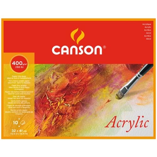Canson Blk Canacrylıq 10s 32x41 400 G