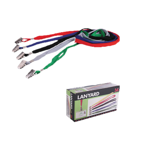 3A Kart Askı İpi Metal Klipsli Lacivert 854 (1 Adet)