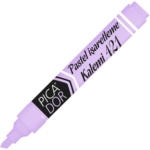 Picatack Fosforlu Kalem Pastel Mor 441 (1 Adet)
