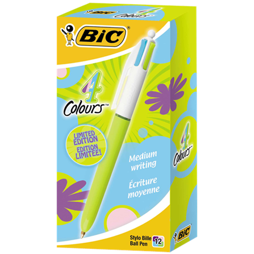 Bic Tükenmez Kalem Fonksiyonlu Fun 1.0 mm 4 Renk 887777 (1 Adet)