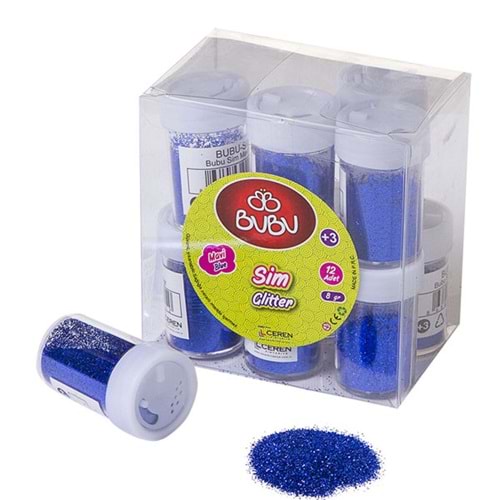 Bu-Bu Sim Mavi Renk 8 GR Pvc BUBU-SM0006 (1 Adet)