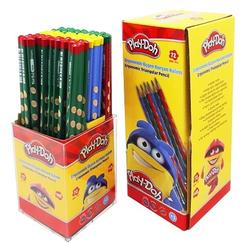 Play-Doh Kurşun Kalem Oluklu Üçgen PLAY-KK013 (1 Adet)