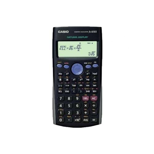 Casio Hesap Makinesi Bilimsel 252 Fonksiyonlu FX-82ES PLUS