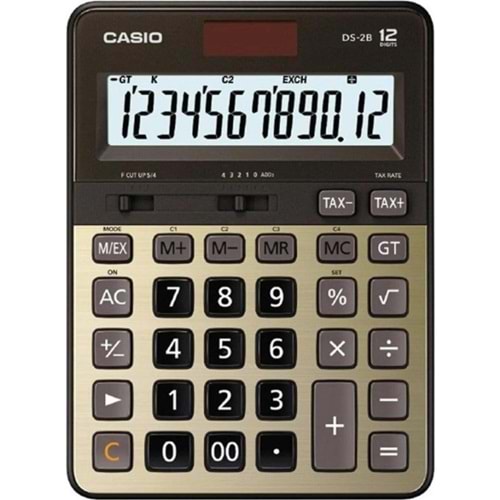Casio Hesap Makinesi Masa Üstü 12 Hane Prof DS-2B-GD