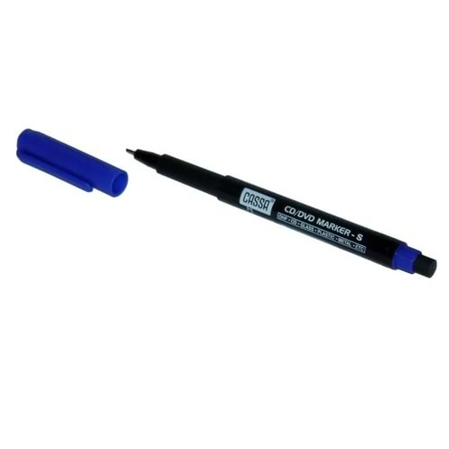 Cassa Asetat Kalemi Permanent Marker S Seri Mavi 8726 (1 Adet)