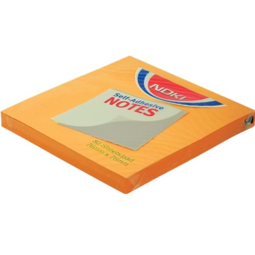 Noki Not Kağıt 76x76 Orange 12164 (1 Adet)
