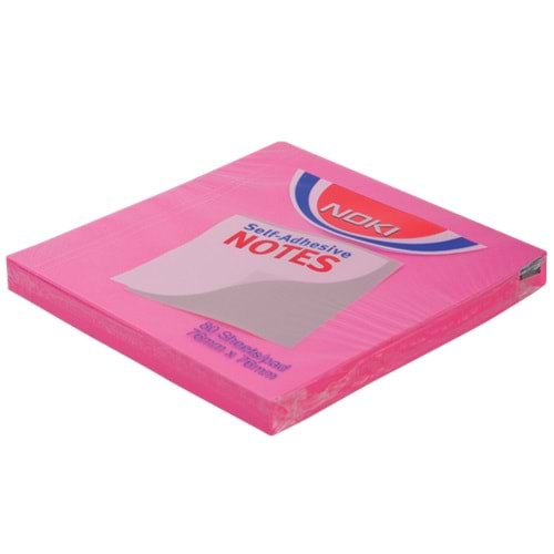Noki Yapışkanlı Not Kağıdı 80 YP 76x76 Pembe 12165 (1 Adet)