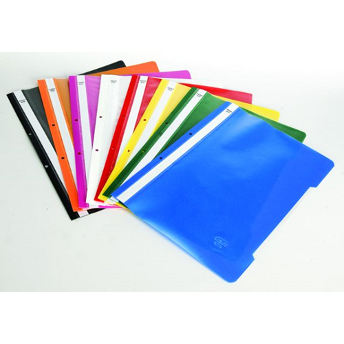 Noki Telli Dosya Plastik Ekonomik A4 Siyah 4828-190 (1 Adet)