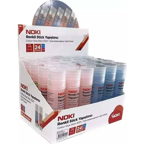 Noki Stick Yapıştırıcı Renkli 20 Gr 3520 (1 Adet)