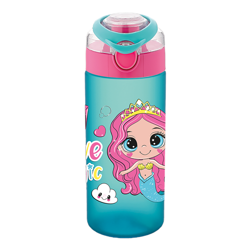 Noki Kıds Su Matarası Aparatlı Desenli 500 Ml (Karışık Renk 1 Adet)
