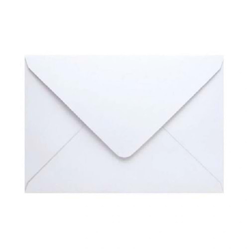 Asil Doğan Davetiye Zarfı Extra 14x20 90 gr Beyaz AS-5021 (1 Adet)