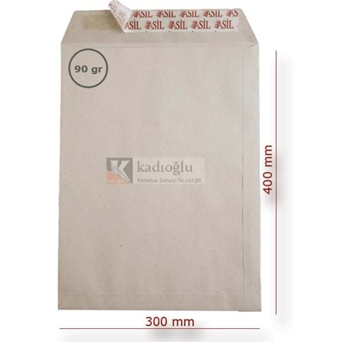 Asil Doğan Torba Zarf İmt Kraft Silikonlu 30x40 90 GR AS-0866 (1 Adet)