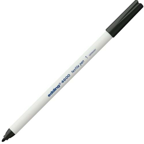 Edding T-Shırt Kalemi Yuvarlak Uçlu 1 MM Siyah 4600 (1 Adet)