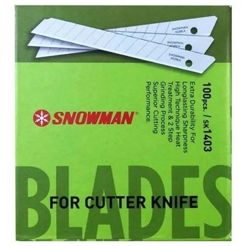 Snowman Dar Bıçağı Yedeği Paket (1 Adet)