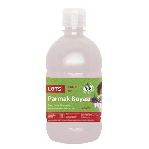 Lets Parmak Boyası 500 ML Beyaz L-5001