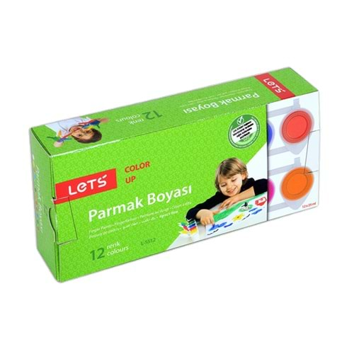 Lets Parmak Boyası 25 ML 12 Renk L-5512