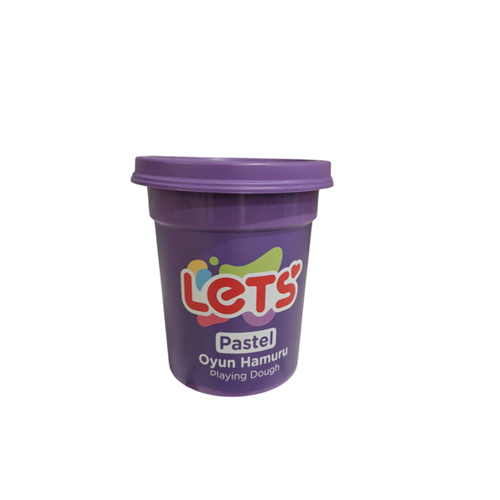 Lets Oyun Hamuru Tek Renk Pastel Mor 110 G